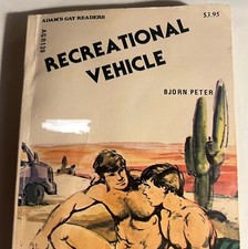 RECREATIONAL VEHICLE - 1989 BJORN PETER-  AGREADERS VTG PULP NOVEL GAY INTEREST