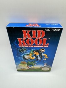 Kid Kool And The Quest Seven Wonder Herbs for Nintendo NES  CIB Rare!! Nice!