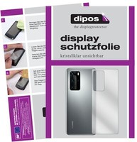 Schutzfolie FüR Huawei P40 RüCkseite Display Folie Klar Displayschutzfolie