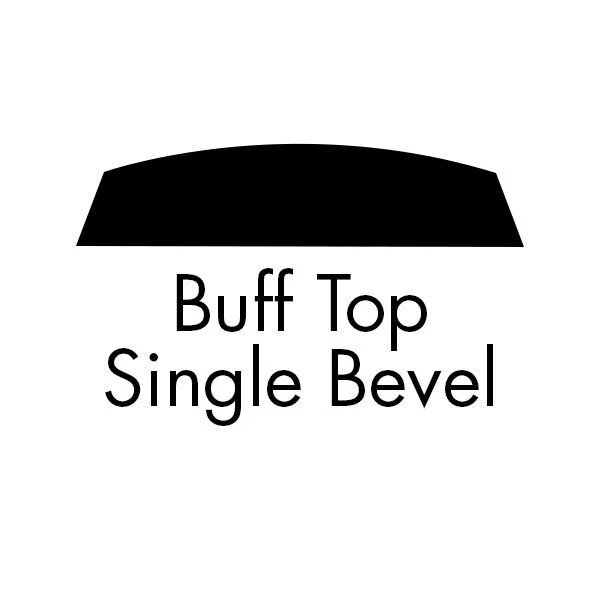 Ónix Negro Extra Fino Natural - Esmeralda Octágono Buff Top Cabujón - Brasil - AAA Foto 2 de 2