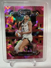2024 WNBA Panini Select #33 Kamilla Cardoso Pink Ice Prizm RC