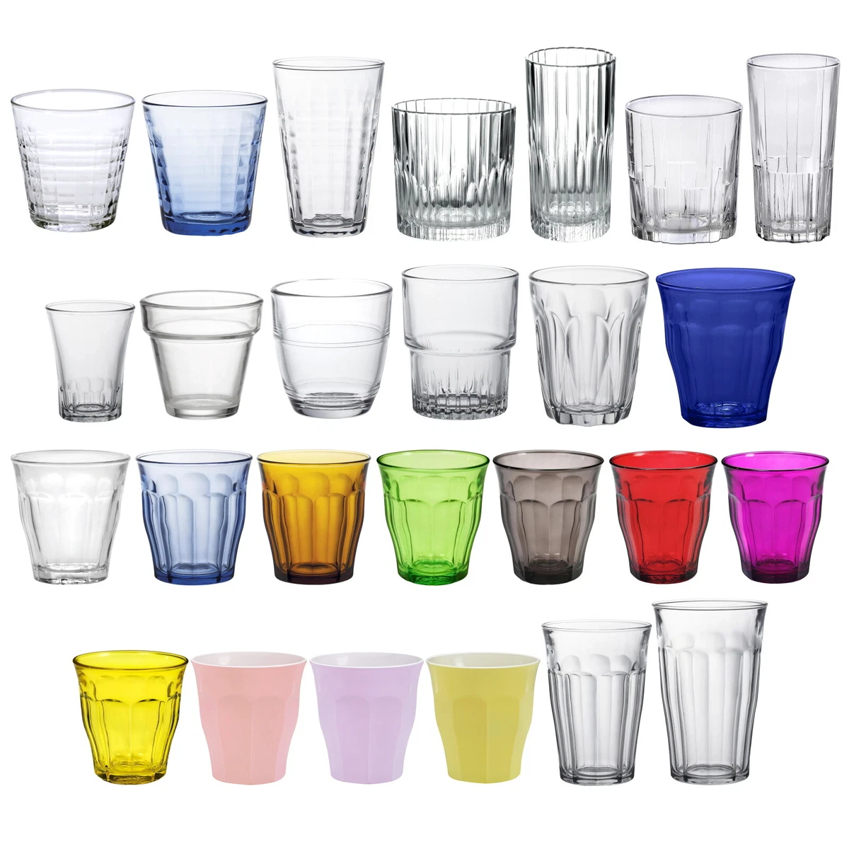 Manhattan Clear High Tumbler, Duralex USA