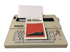 Smith Corona XL1000 Portable Electric Typewriter Manual & Cover WORKS (see note) thumbnail