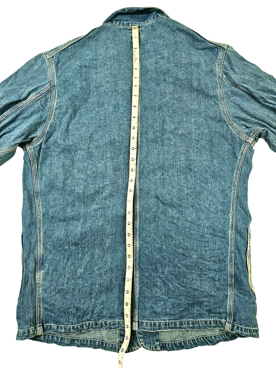 HOT VTG Men LEE 91-J REPRO SANFORIZED CHORE HICKORY JELT HOT VTG Men LEE 91-J REPRO SANFORIZED CHORE HICKORY JELT