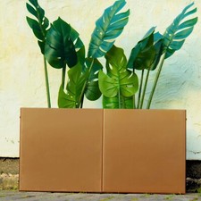 Metal Garden Planters Outdoor Corten Steel Plant Pots Durable 2x35x35 Versatile
