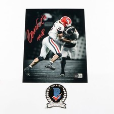 Lewis Cine Signed 8x10 Natty MVP Edit Georgia Bulldogs
