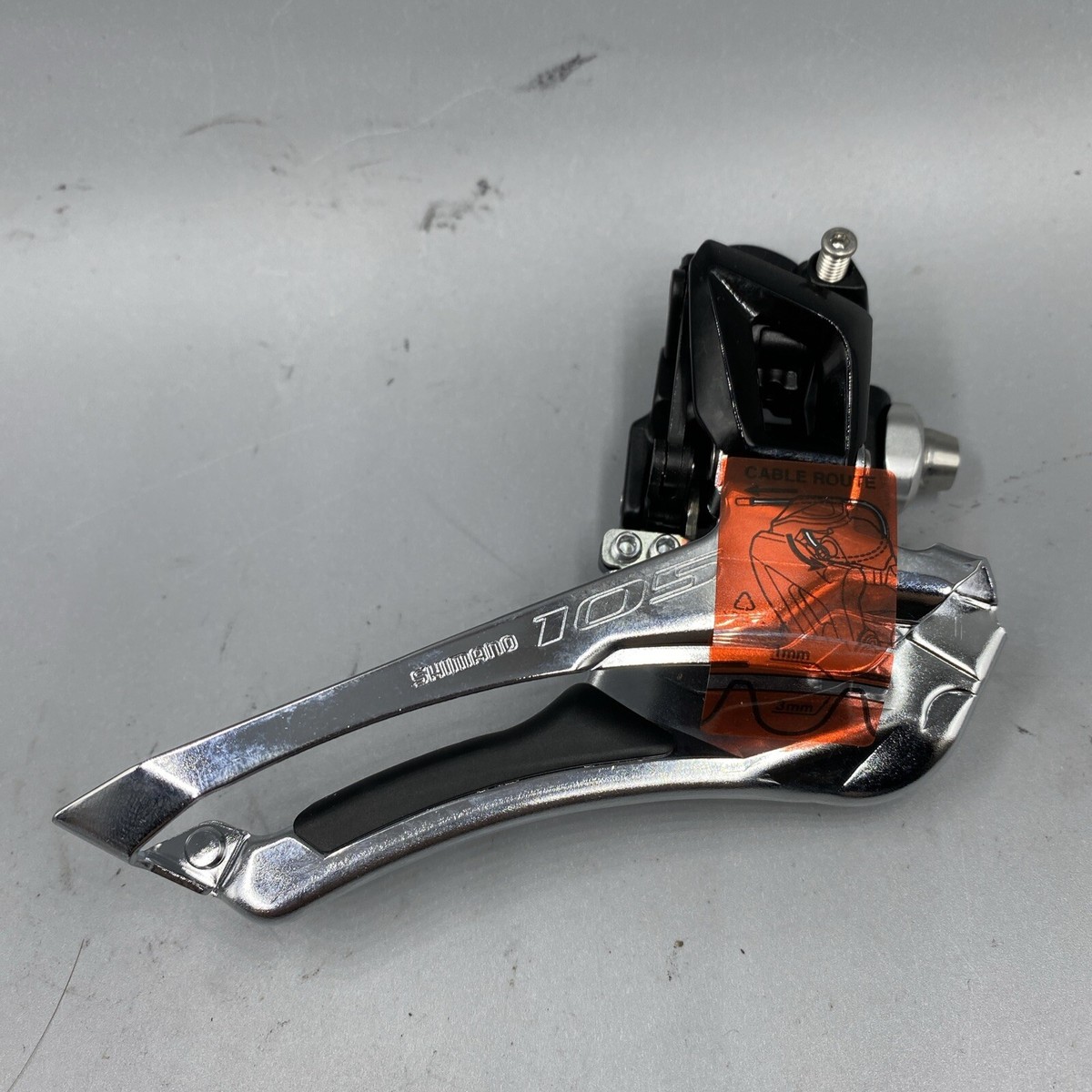 Shimano FD-5801 105 11-Speed Front Derailleur, Double - JE James Cycles