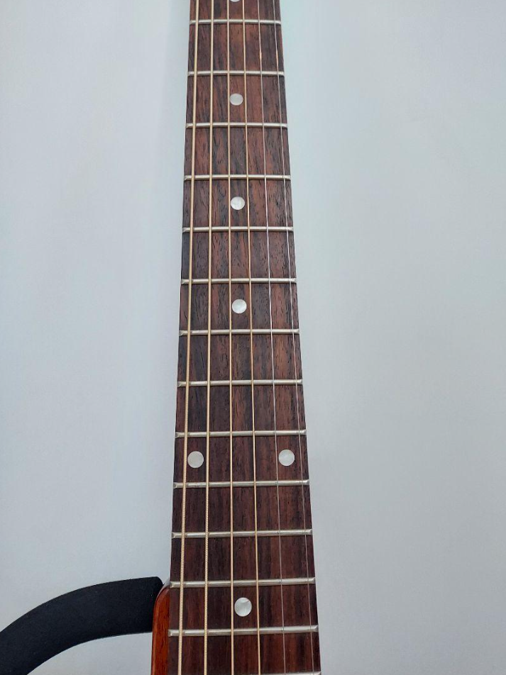 Aria AS-101S Sinsonido Steel String Silent Travel Guitar Very Good