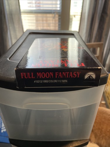 Full Moon Fantasy: A Special Retail Promotion Reel VHS 1993 15212 VERY RARE - Picture 5 of 10