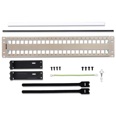 Belden AX104564 2U 48 Port KeyConnect Shielded Patch Panel