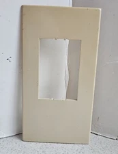 Vintage Bell System Phone Wall Cover 191B Western Electric Ivory Cream Backboard