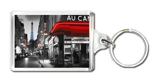 RUE PARISIENNE PARIS KEYRING LLAVERO