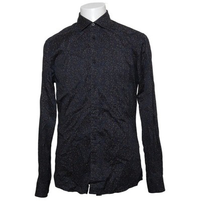 Only & Sons, Hemd, Größe: M, SLIM, Blau/Mehrfarbig, Baumwolle, Gepunktet #TR7