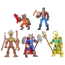 HASBRO MARVEL SUPER HERO MASHERS THOR AND GUARDIANS OF THE GALAXY PACK MULTI