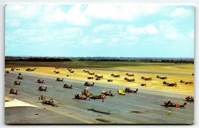 Postcard Training Helicopters Shawnee Choctaw Cairns Airfield Fort Rucker AL