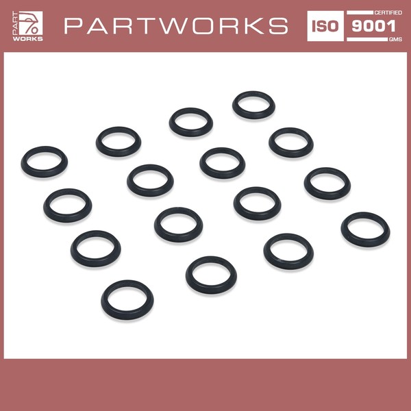 16X Dichtringe StöSselrohr FüR Porsche 356 1300 1500 1600 912 Dichtungen O-Ring-image