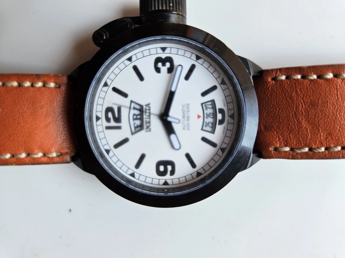 Invicta 46MM Corduba with Canteen Case and leather band. New in box! Band for Invicta Corduba Men 43850 - Invicta Watch Bands main image 2