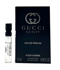 Gucci Guilty Pour Homme Eau de Parfum Sample Spray EDP 0.05 oz/1.5ml NEW FRESH