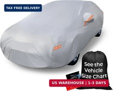 10-Layer Car Cover Waterproof All Weather - See Vehicle Size-Chart - Car Covers