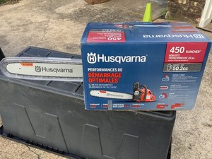 Husqvarna 450 Rancher 50.2-cc 2-cycle 20-in Gas Chainsaw