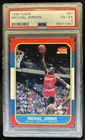 1986-87 Fleer Michael Jordan Rookie RC #57 Bulls PSA 4