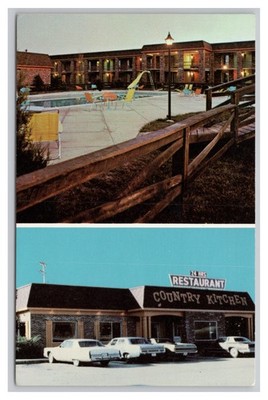 Cave City Kentucky Quality Inn Hotel & Restaurant 1Vintage Postcard Unused