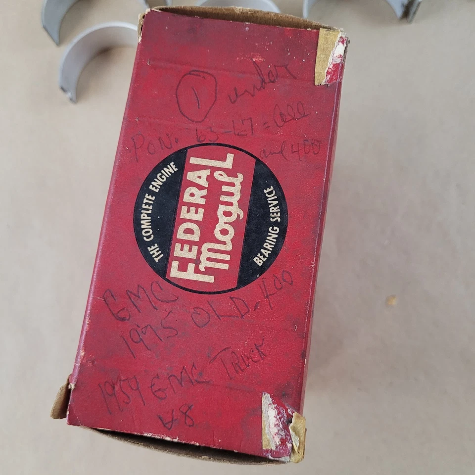 1555CPA-1 Rodamiento de varilla Buick 400 Olds 400 Pont 236 350 389 400 GTO 421 428 455 Foto 2 de 4