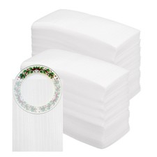 Foam Pouches, 3.1 x 6.3 Inch, White  200 Pcs , Foam Cushion Pouches