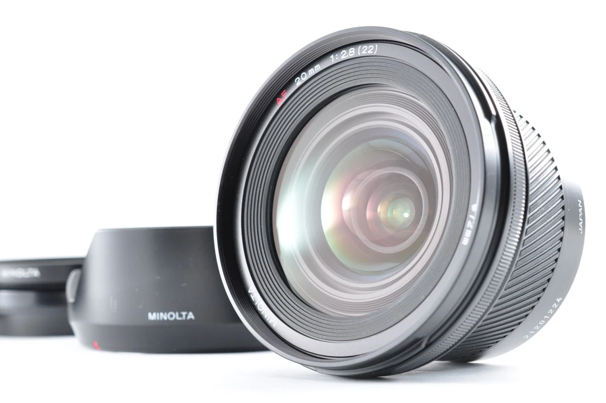 Minolta f/2.8 Camera Lenses 20mm Focal for sale | eBay