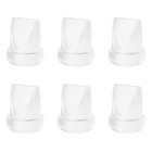 6pcs Duckbill Valves with Momcozy M6/M5/V1 /V2 Wearable Breast Pump, Replace ...