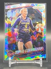 2025 Panini Prizm WNBA Sophie Cunningham Ice Prizm #63 Indiana Fever
