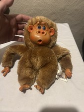 Vintage Plush Russ Berrie Monkey Rutherford III Sucks Thumb