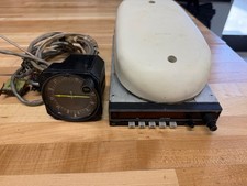 king KR-87 ADF W/ Tray, W/ KI-227 Indicator, and KA-44B Antenna, and connectors