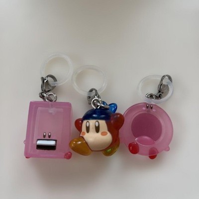 Kirby der Sterne Gachagacha Charm 3er Set Klar Kunststoff Sammlerstücke