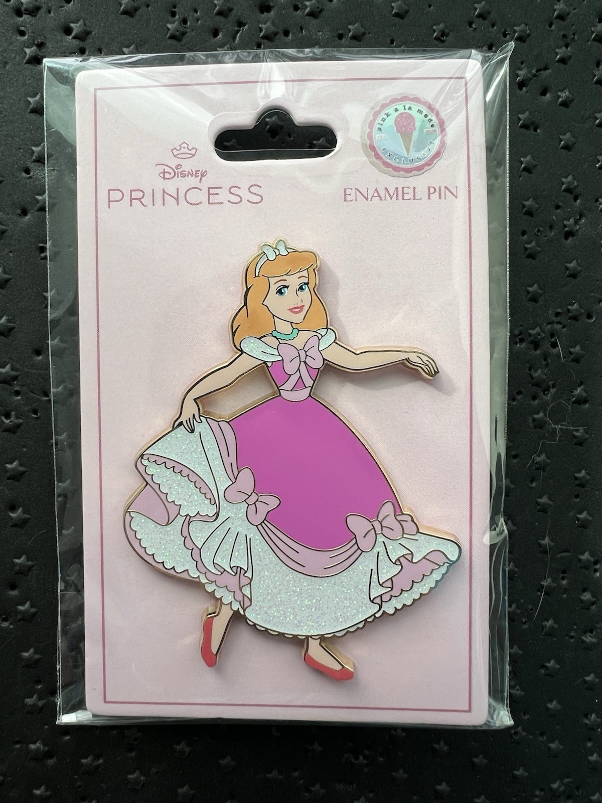 Disney Pin - Pink A La Mode PALM Cinderella Pink Dress