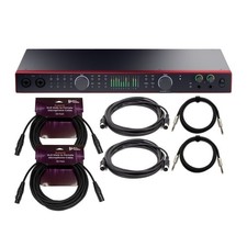 Focusrite Scarlett 18i20 4th Gen USB Audio Interface Bundle
