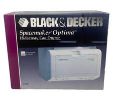 Black & Decker Spacemaker Optima Hideaway Can Opener EC600 New Sealed