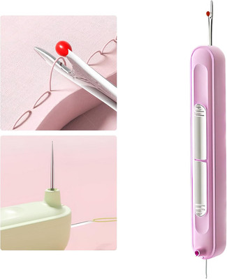Upgraded 2 in 1 Needle Threaders Seam Ripper,Sewing Supplies,Multifunctional Sew