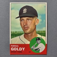 1963 Topps #516 Purnal Goldy RC - Tigers - High Grade Nm-Mt Rookie