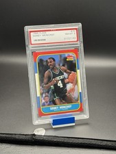 1986 Fleer Basketball #75 - Sidney Moncrief - PSA 8 - Bucks