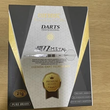 CUESOUL JAZZ-METAL series 21g Steel tip darts set + AK5 Shaft integrated type 