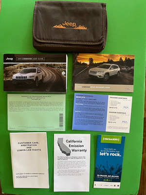 2019 Jeep Cherokee Owners Manual