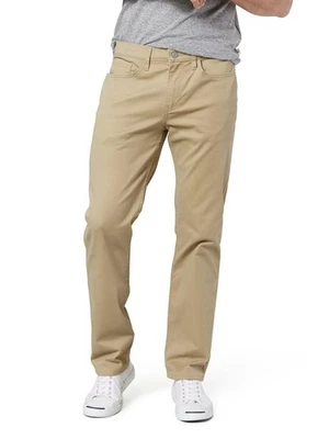 DOCKERS Men's Classic Khaki Straight Fit Comfort Waistband Jeans 32x30 EUC - Image 1 of 4
