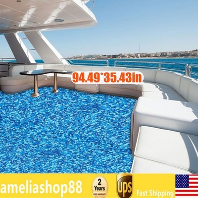 Self-Adhesive EVA Foam Boat Flooring Sheet Mat 240*90cm Marine Sea Decking