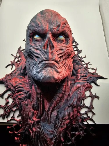 3d Print Stranger Things Vecna Large Wall mount Bust cool monster Si-Fi Horror