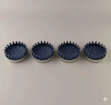 4pcs 2014-16 WHEEL CENTER CAP AFTERMARKET GMC POLISHED Aluminum Sierra Yukon