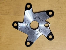 Vintage GT Spyder Old School BMX 110 BCD Aluminum Black NOS