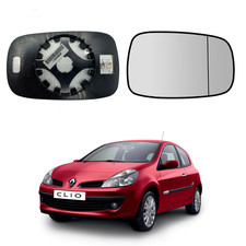 Vetro Specchietto Retrovisore per Renault Clio III,Megane II,Scenic,Riscaldabile