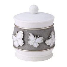 - Covered Jar, Guest Bathroom Essentials, Butterfly Inspired Home Home Decor ...