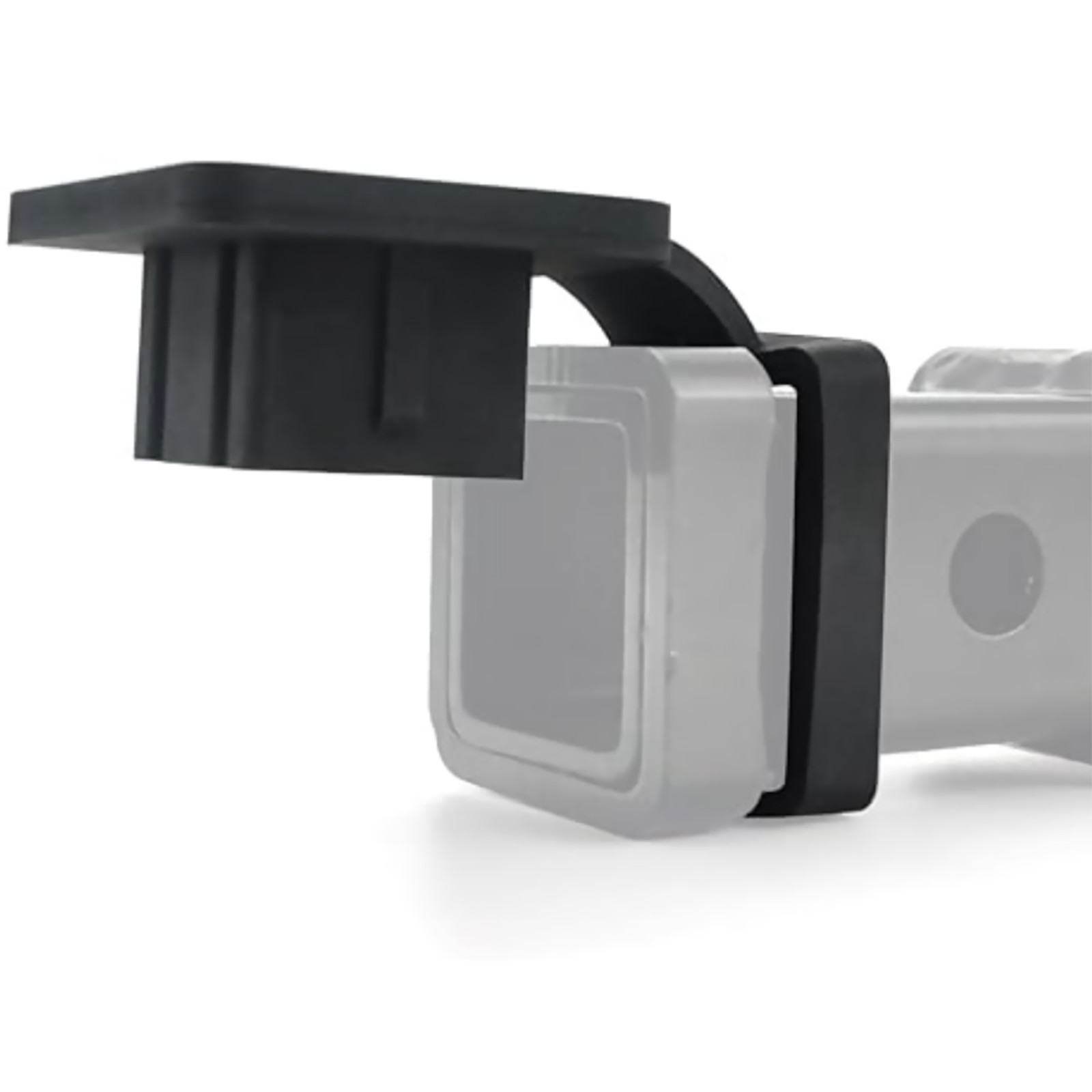 2" Trailer Hitch Cover Tube Cover Plug Cap Dust Protector Kit For SUV Van Truck